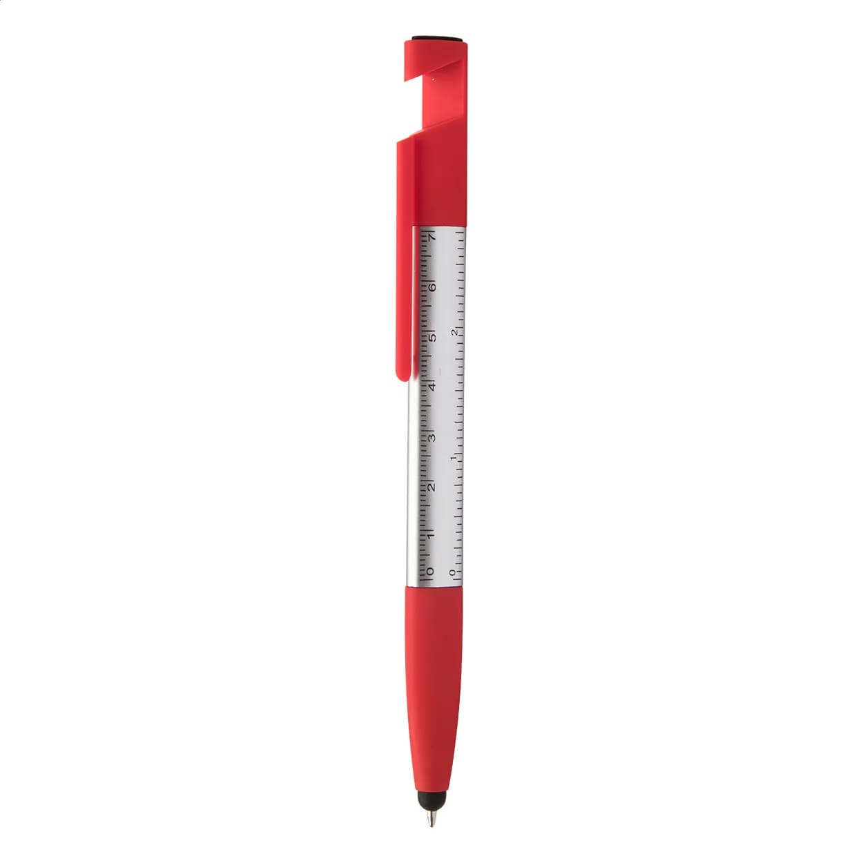 Touchpen mit Kugelschreiber - Handy - rot (-05)