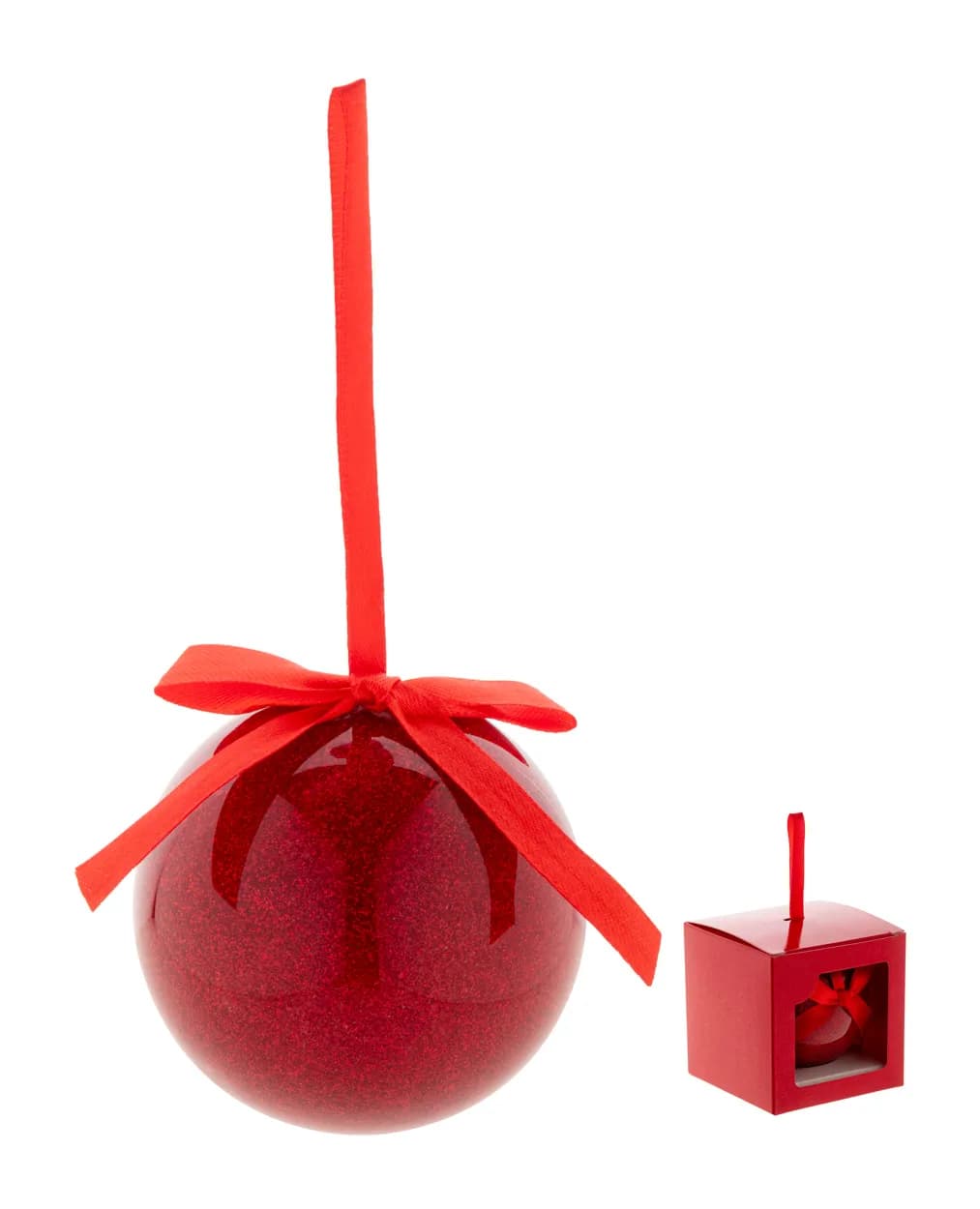 Weihnachtsbaum-Kugel - Nordskot - rot (-05)