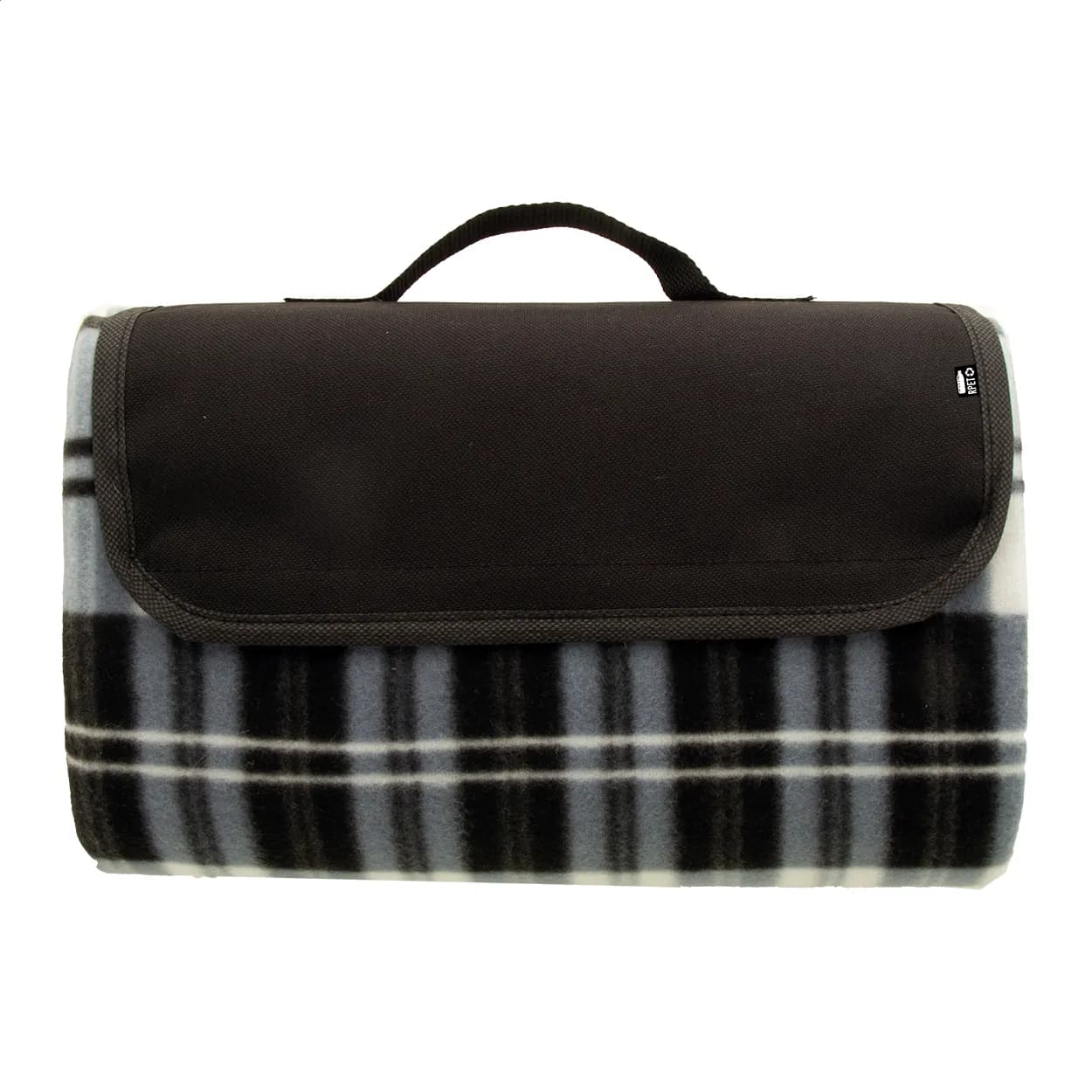 RPET Picknickdecke - Angama - schwarz