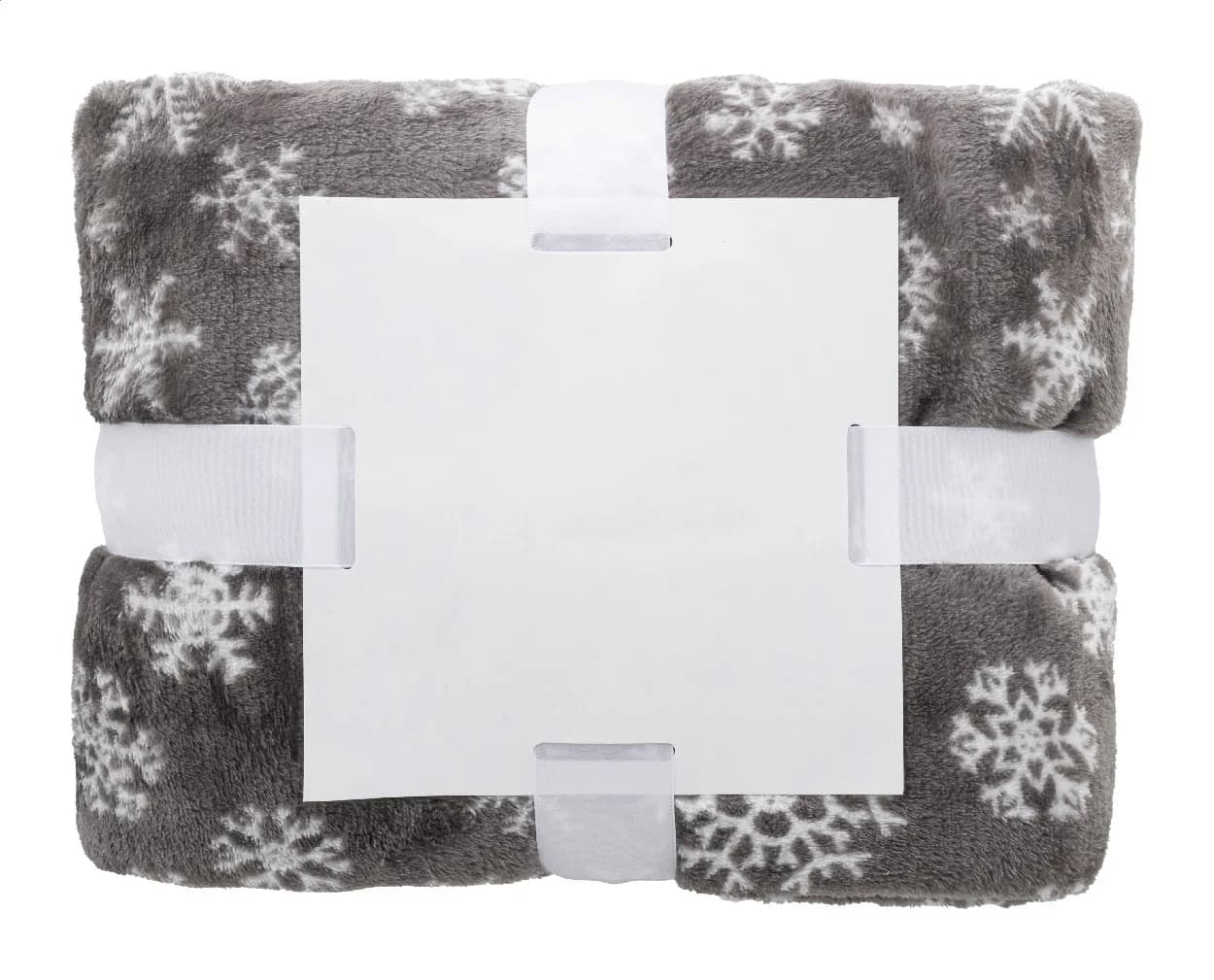 RPET Weihnachtsdecke - Knivsta - grau (-77)