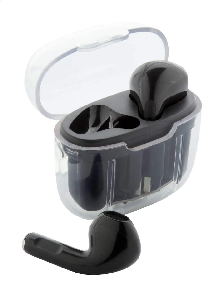 Transparente drahtlose RABS-Kopfhörer - Trance - schwarz (-10)