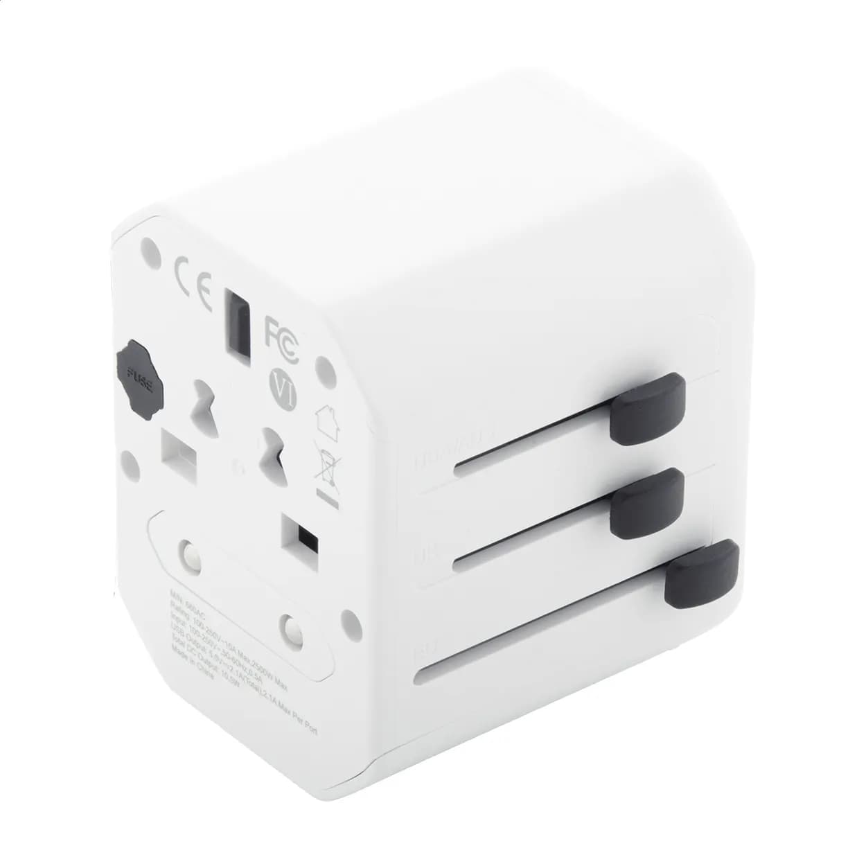 Reiseadapter - Jetsetter - weiß (-01)