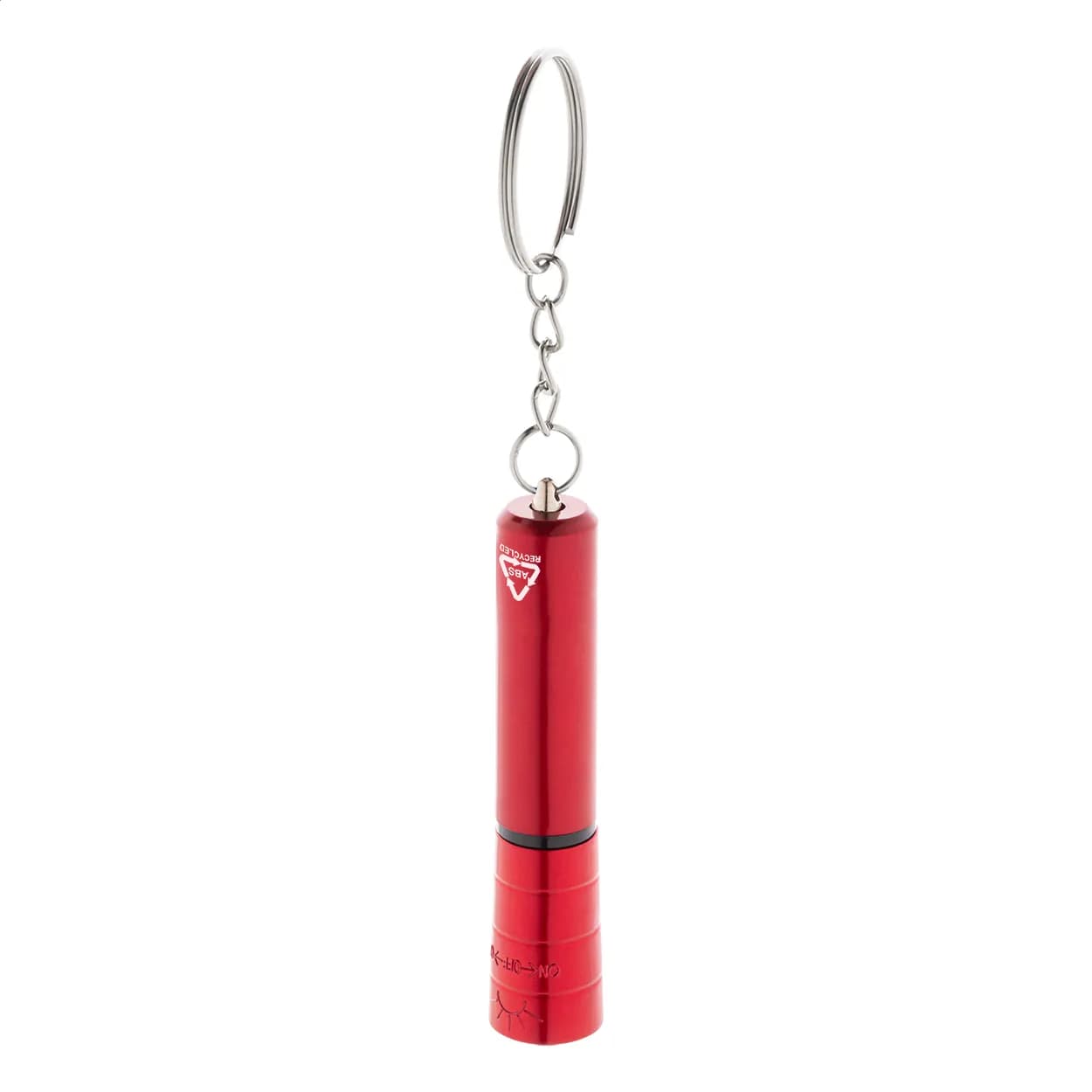 Mini-Taschenlampe aus RABS - Raipei - rot (-05)