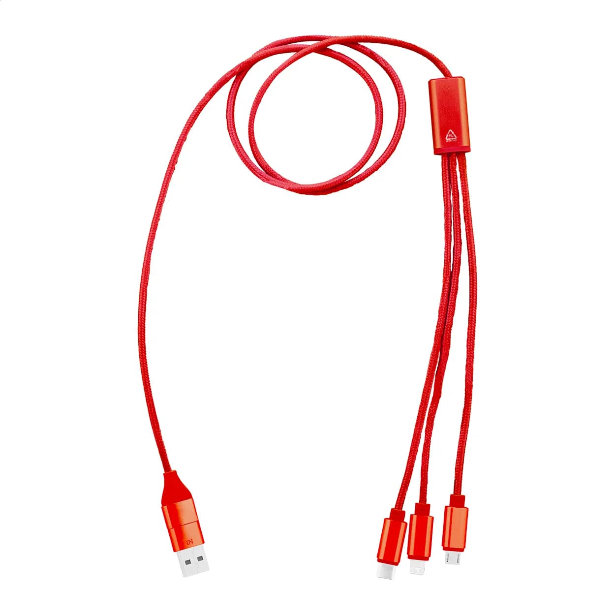 USB-Ladekabel - Ralong - rot (-05)