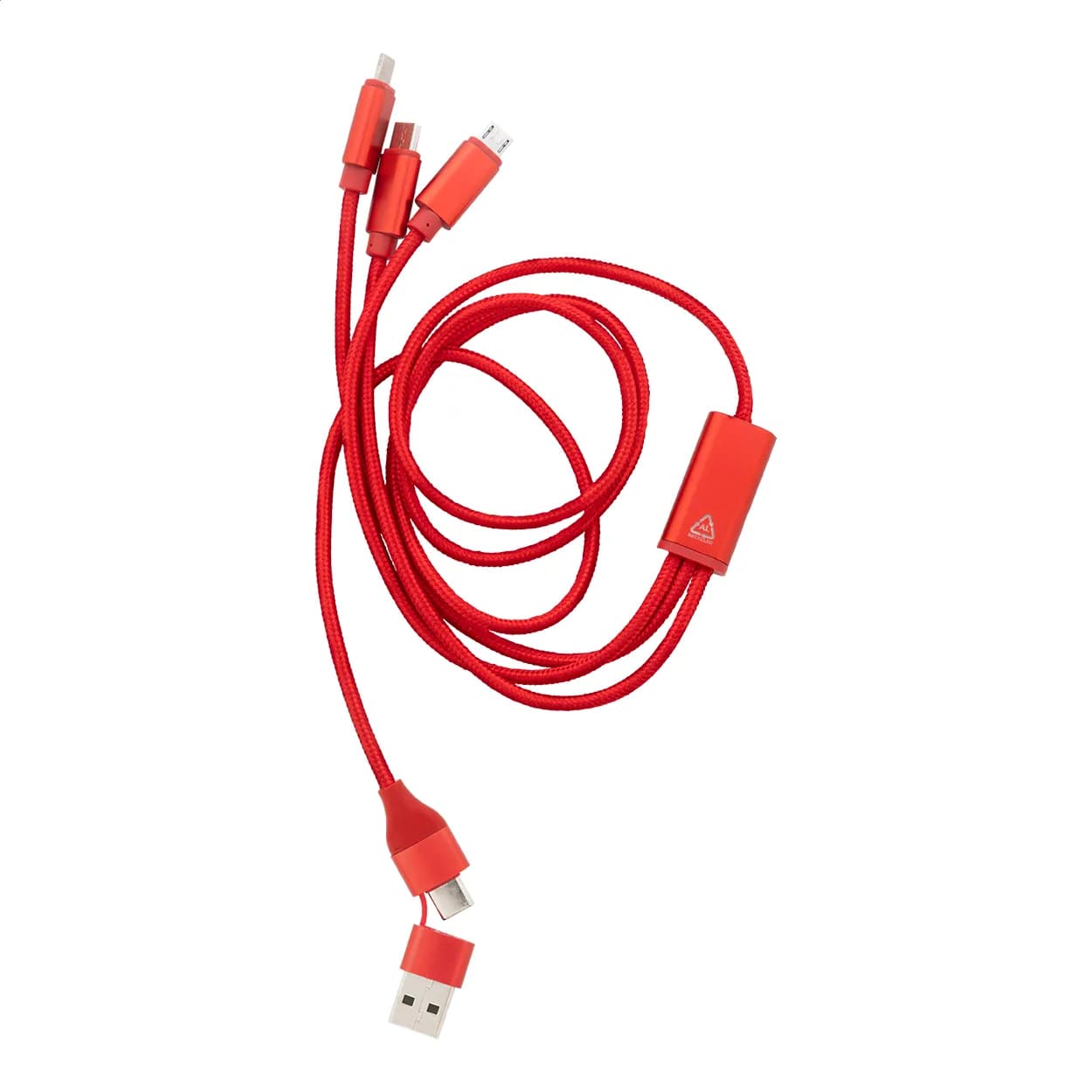 USB-Ladekabel - Ralong - rot (-05)