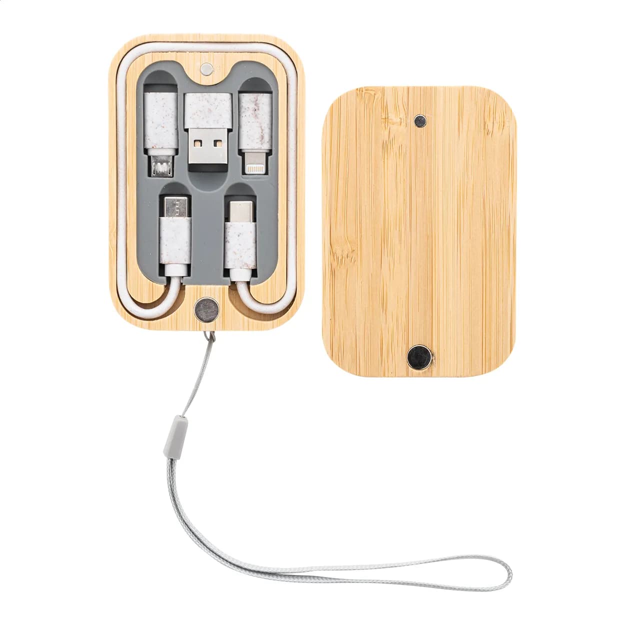 USB-Ladekabelset - Cabsly - natur