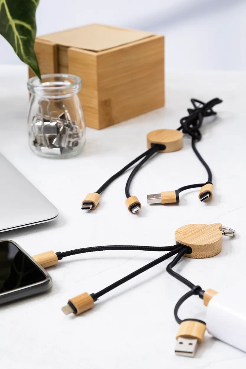 USB Ladekabel - Cobbel Mini - natur