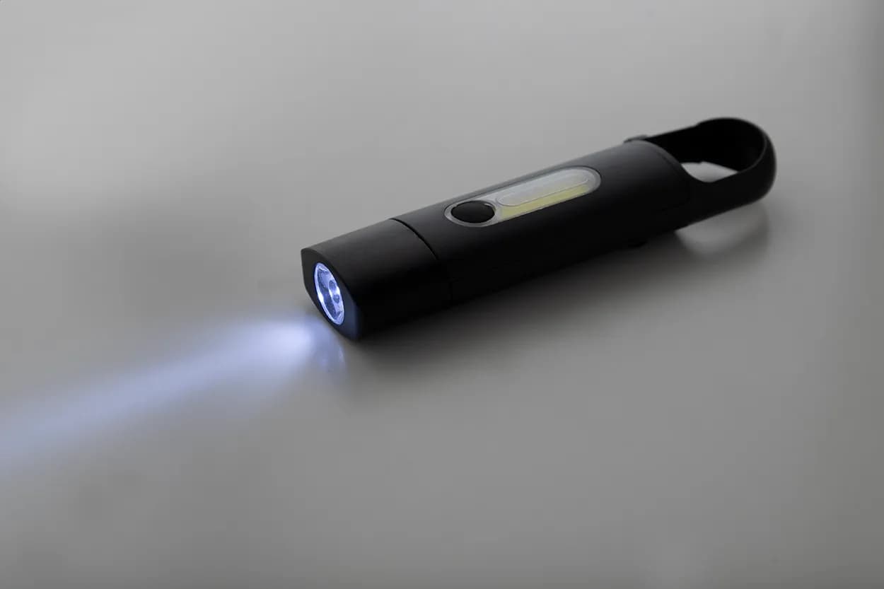 Mini RABS-Taschenlampe - Cobiner - schwarz (-10)