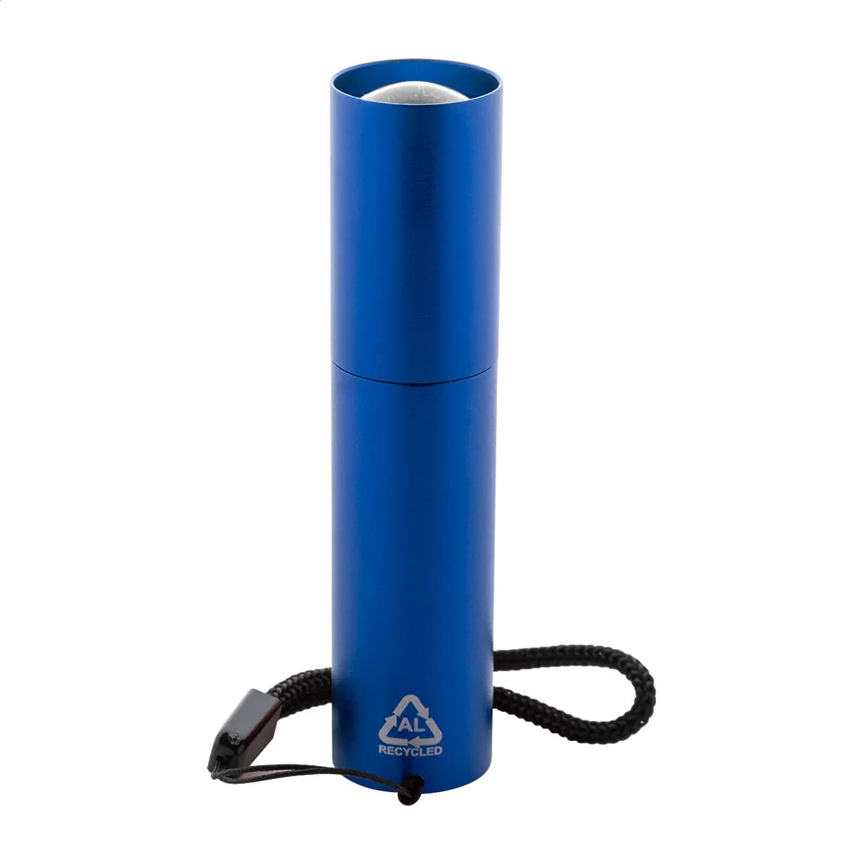 wiederaufladbare Taschenlampe aus recyceltem Aluminium - Chargelight Tone - blau (-06)