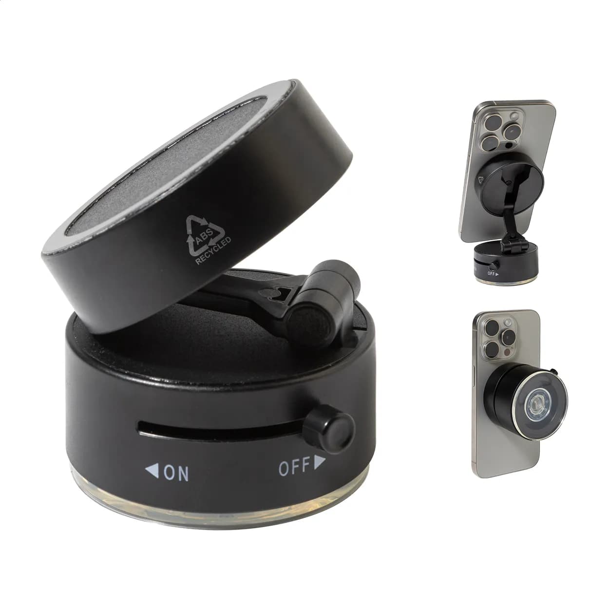 RABS-Auto-Handyhalter - RaboMag - schwarz (-10)