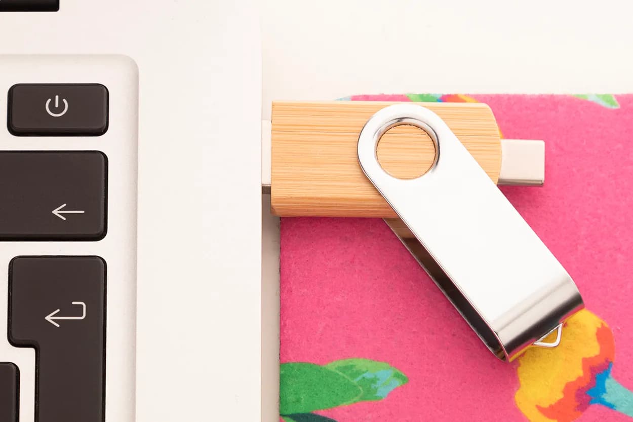 OTG USB-Stick - BooSpin - natur