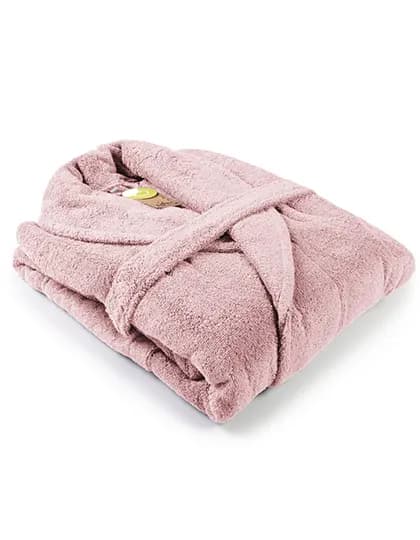 Bathrobe Shawl Collar - Blossom Pink