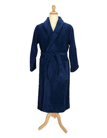 Bathrobe Shawl Collar - French Navy