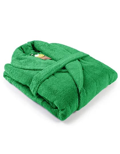 Bathrobe Shawl Collar - Irish Green