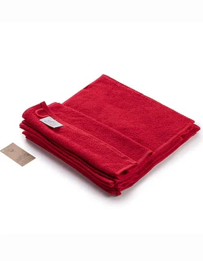 Facetowel - Fire Red