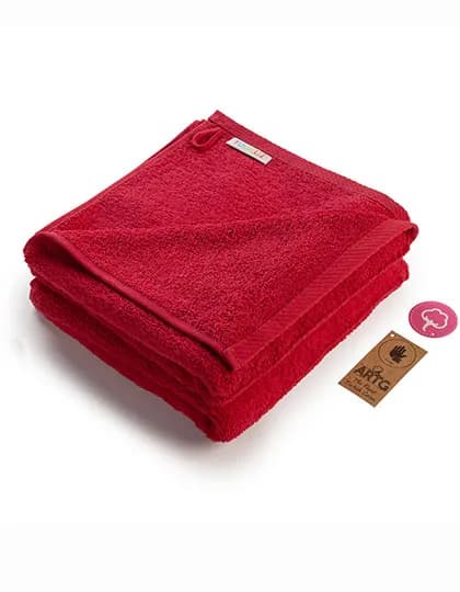Fashion Hand Towel - Deep Red