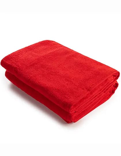Bath Towel - Fire Red