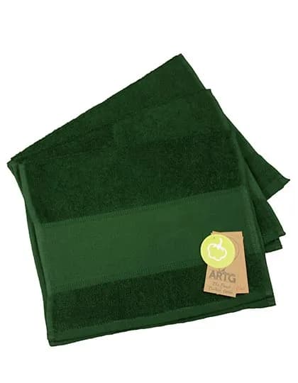 PRINT-Me® Guest Towel - Dark Green