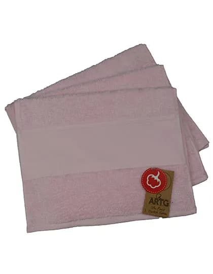 PRINT-Me® Guest Towel - Light Pink