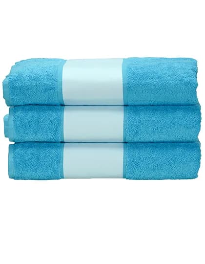SUBLI-Me® Hand Towel - Aqua Blue