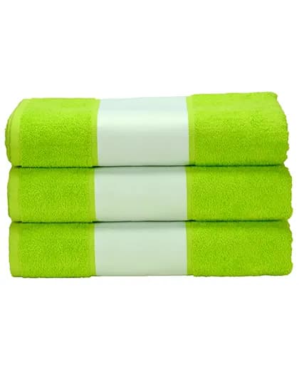 SUBLI-Me® Hand Towel - Lime Green