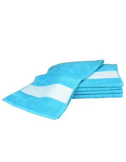 SUBLI-Me® Sport Towel - Aqua Blue