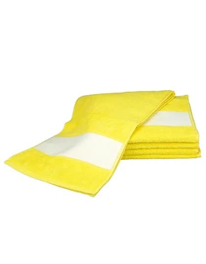 SUBLI-Me® Sport Towel - Bright Yellow