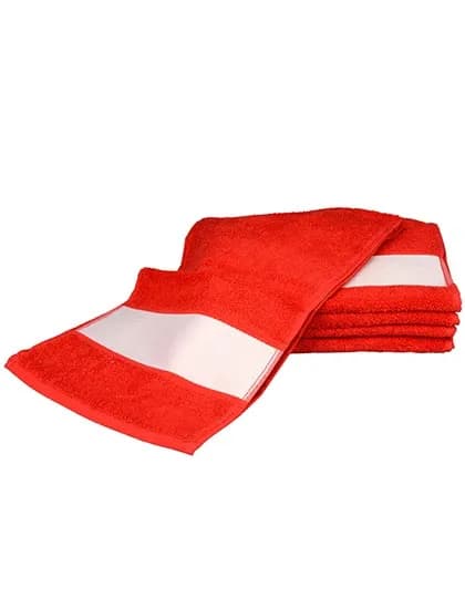 SUBLI-Me® Sport Towel - Fire Red