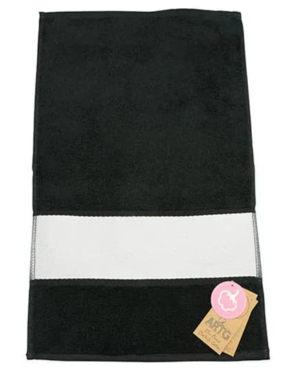 SUBLI-Me® Guest Towel - Black