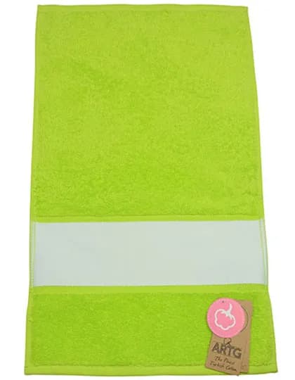 SUBLI-Me® Guest Towel - Lime Green