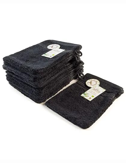 Natural Bamboo Washing Glove - Black