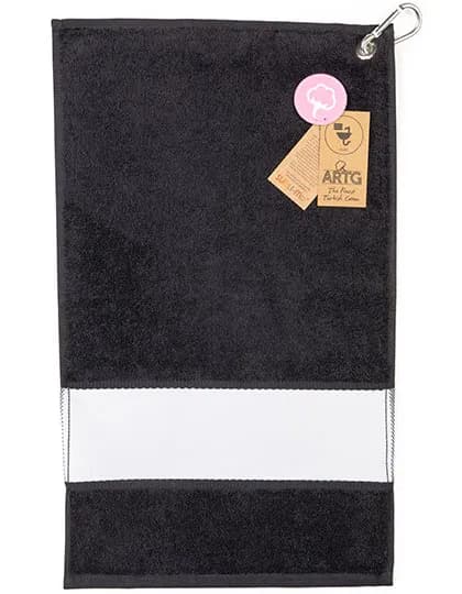 SUBLI-Me® GOLF Towel - Black