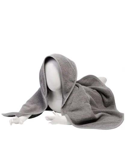 Babiezz® Hooded Towel - Anthracite Grey/Anthracite Grey/Anthracite Grey