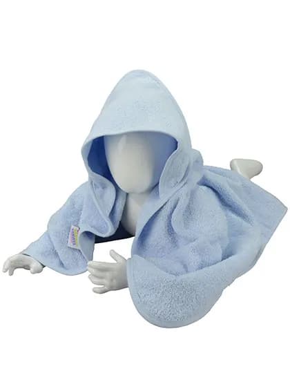 Babiezz® Hooded Towel - Light Blue/Light Blue/Light Blue