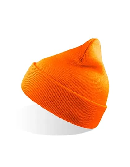 Wind Beanie Recycled - Orange Fluo