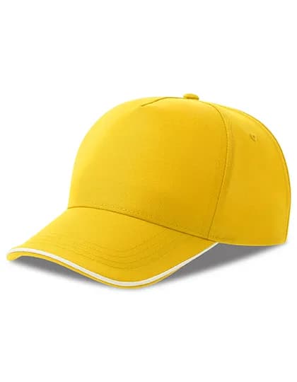 Recy Five Piping Cap - Yellow/White