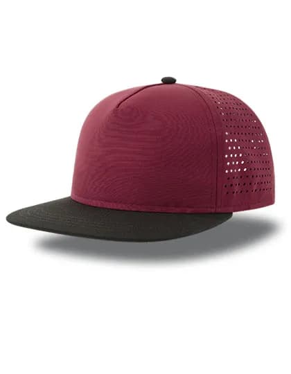Bank Five Cap Recycled - Burgundy/Black
