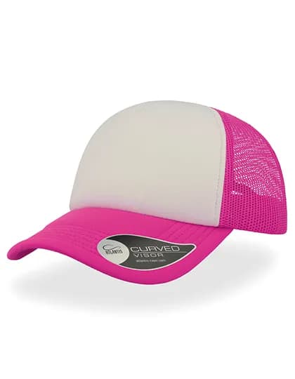 Rapper Cap - White/Fuchsia Fluo/Fuchsia Fluo