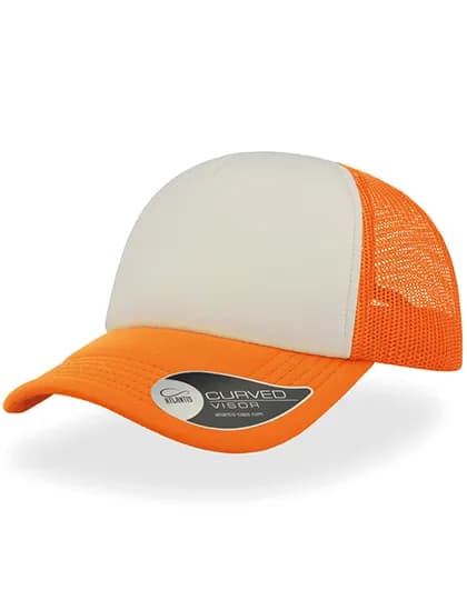 Rapper Cap - White/Orange Fluo/Orange Fluo