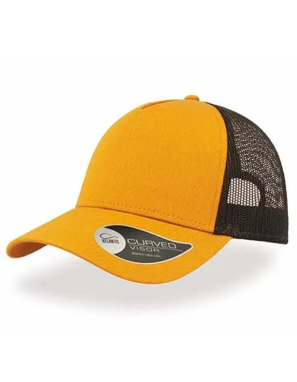 Rapper Cotton Cap - Mustard/Black