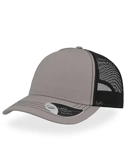 Rapper Canvas Cap - Grey/Black
