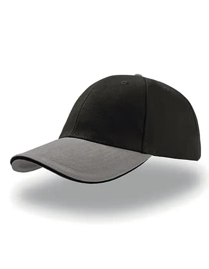 Liberty Sandwich Cap - Black/Grey/Black