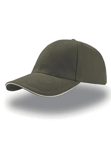Liberty Sandwich Cap - Olive/Natural