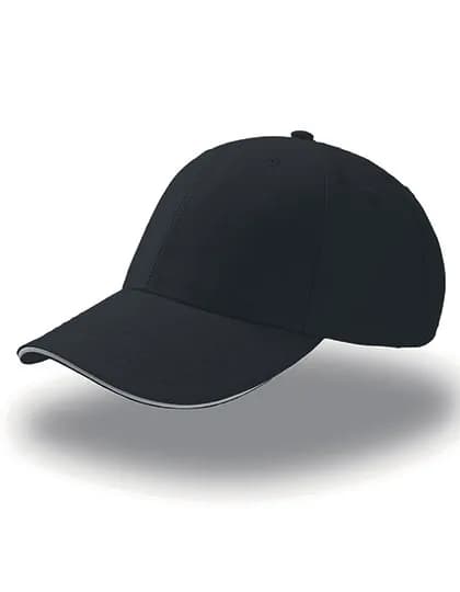 Sport Sandwich Cap - Black/White