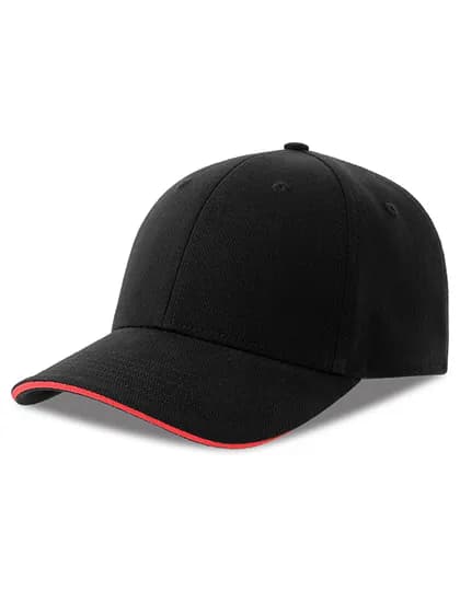 Liberty Sandwich-S Cap - Black/Red