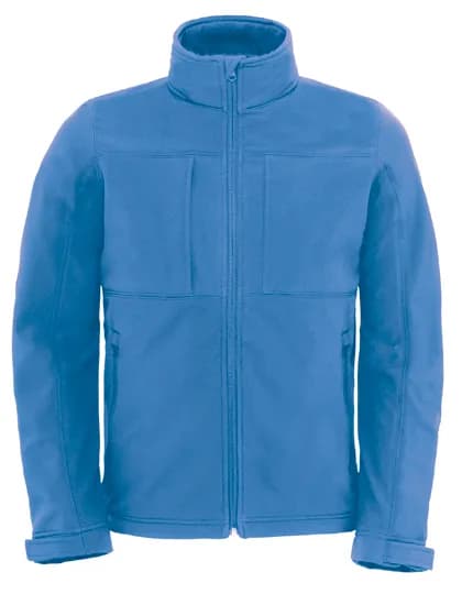 Men´s Hooded Softshell - Azure