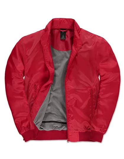 Men´s Jacket Trooper - Red/Warm Grey