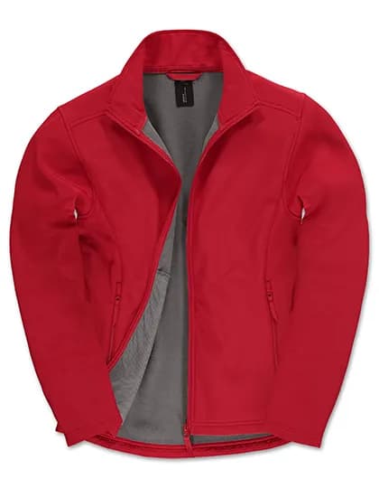 Men´s Jacket Softshell ID.701 - Red/Warm Grey