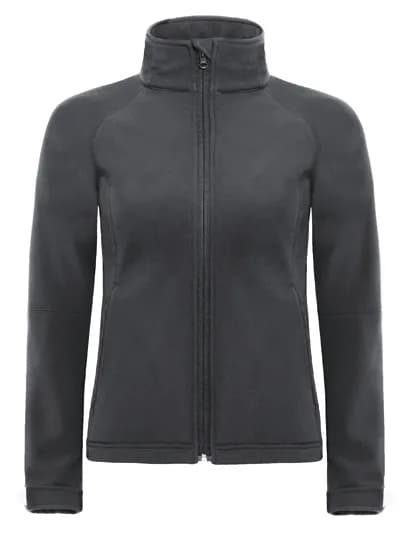 Women´s Hooded Softshell - Dark Grey (Solid)