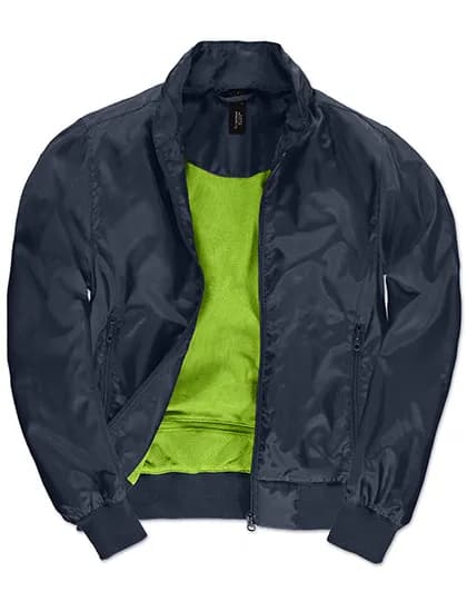 Women´s Jacket Trooper - Navy/Neon Green